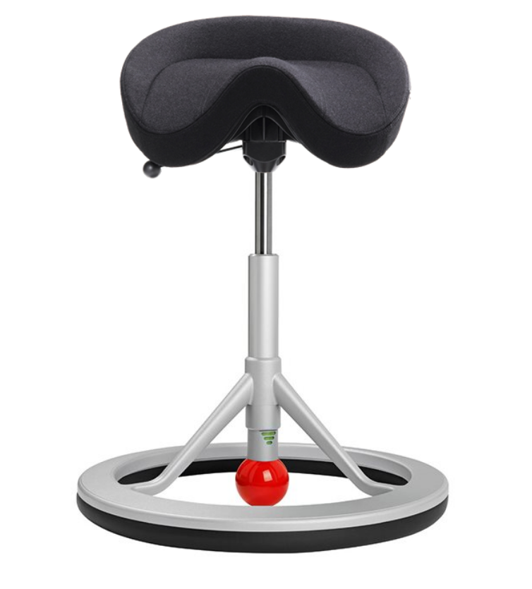 Backapp Smart, Silver Grey, Nordic Wool, Red Ball