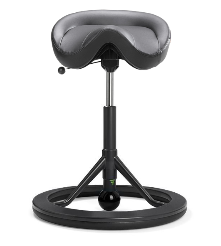 Backapp Smart, Black Grey, Palma Breathe (Faux Leather), Black ball