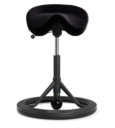 Backapp Smart, Black Grey, Alcantara Black, Black Ball
